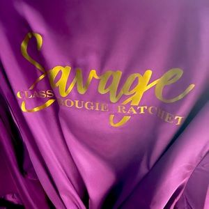 Savage Robe in Purple (L/XL)